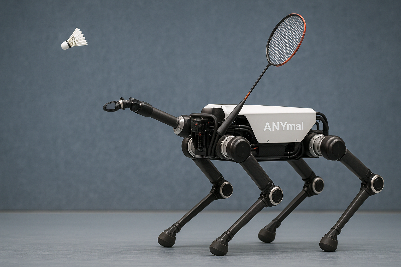 🏸 Parkour, bádminton y robots con patas: ¿quién necesita humanos cuando tienes a ANYmal?
