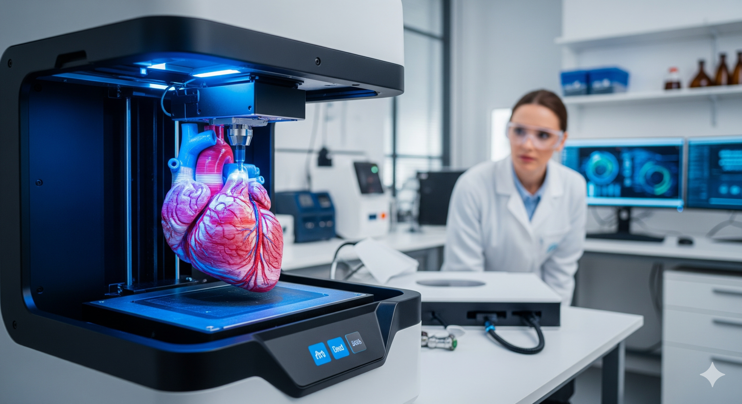 ¿Te imaginas imprimir un corazón como quien imprime un documento? La bioimpresión 3D ya no es ciencia ficción