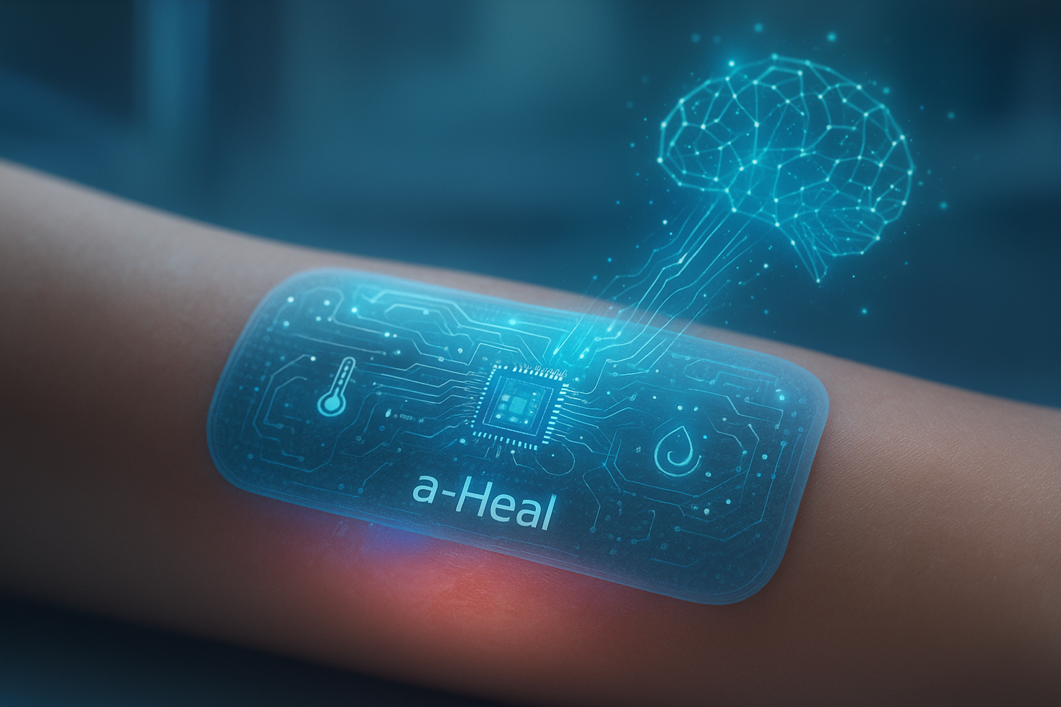 La Revolución Bioelectrónica: El Parche Inteligente con IA que Acelera la Curación de Heridas un 25%