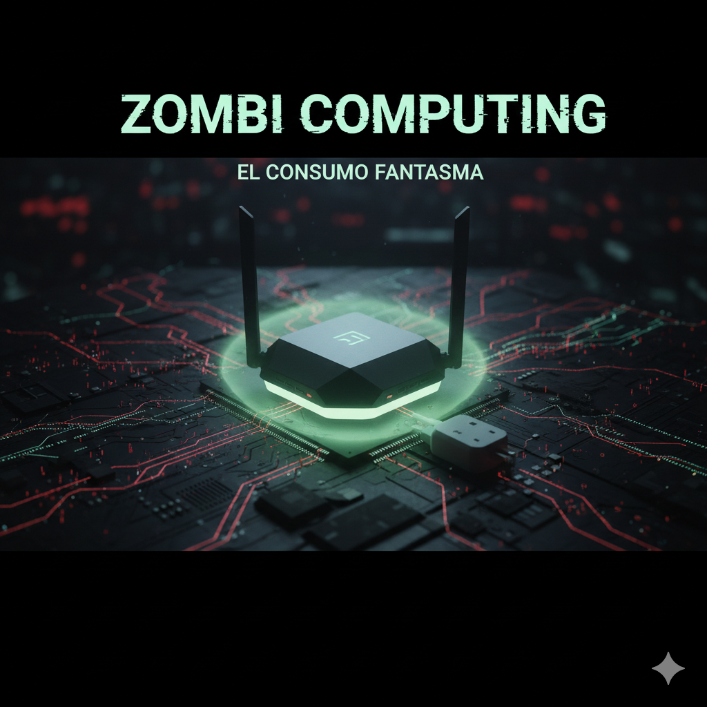 El Ejército Silencioso de la Computación Zombi: Un Agujero de Seguridad y Energía en Nuestra Red