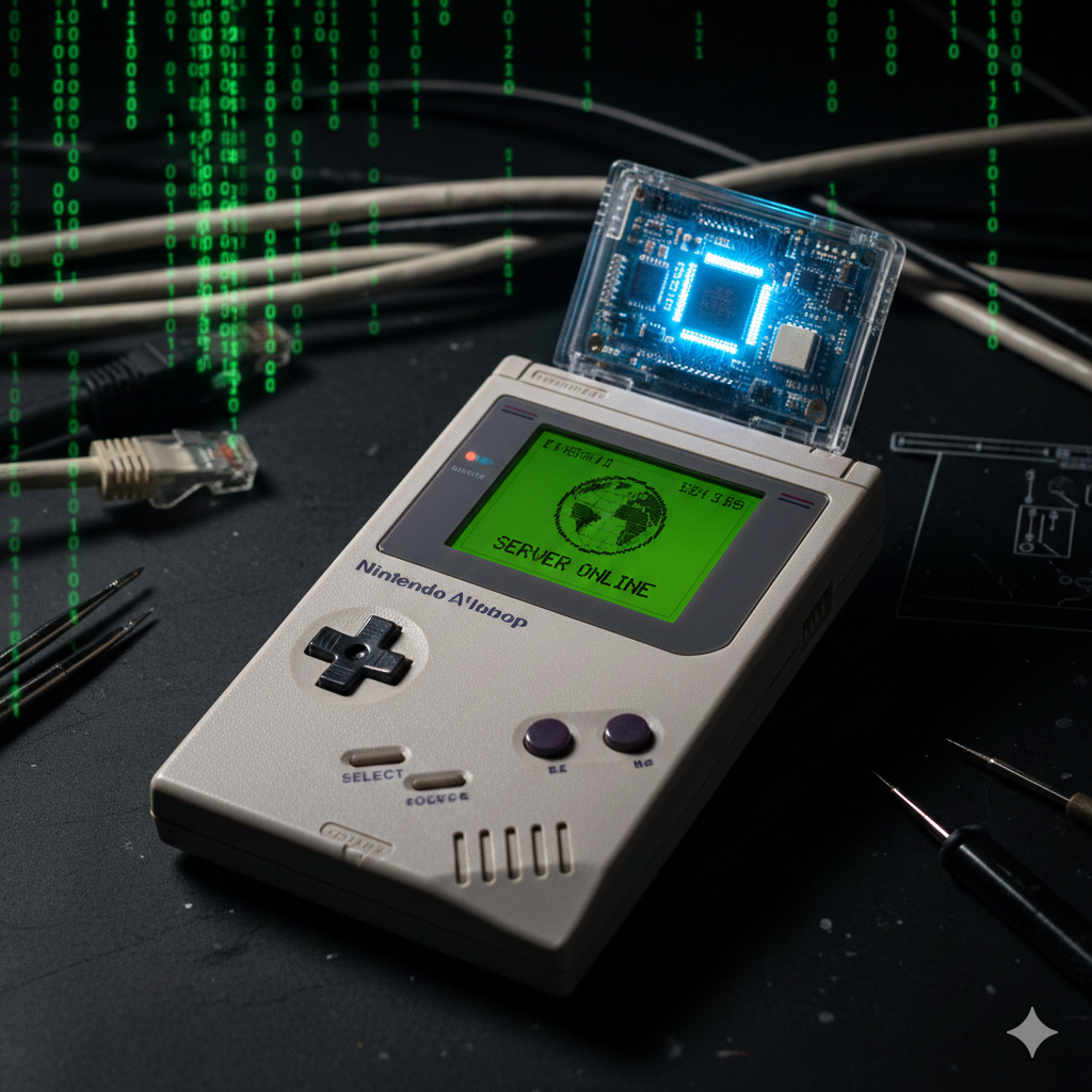 ¿Tu vieja Game Boy? Ahora es un servidor web (y no es broma)