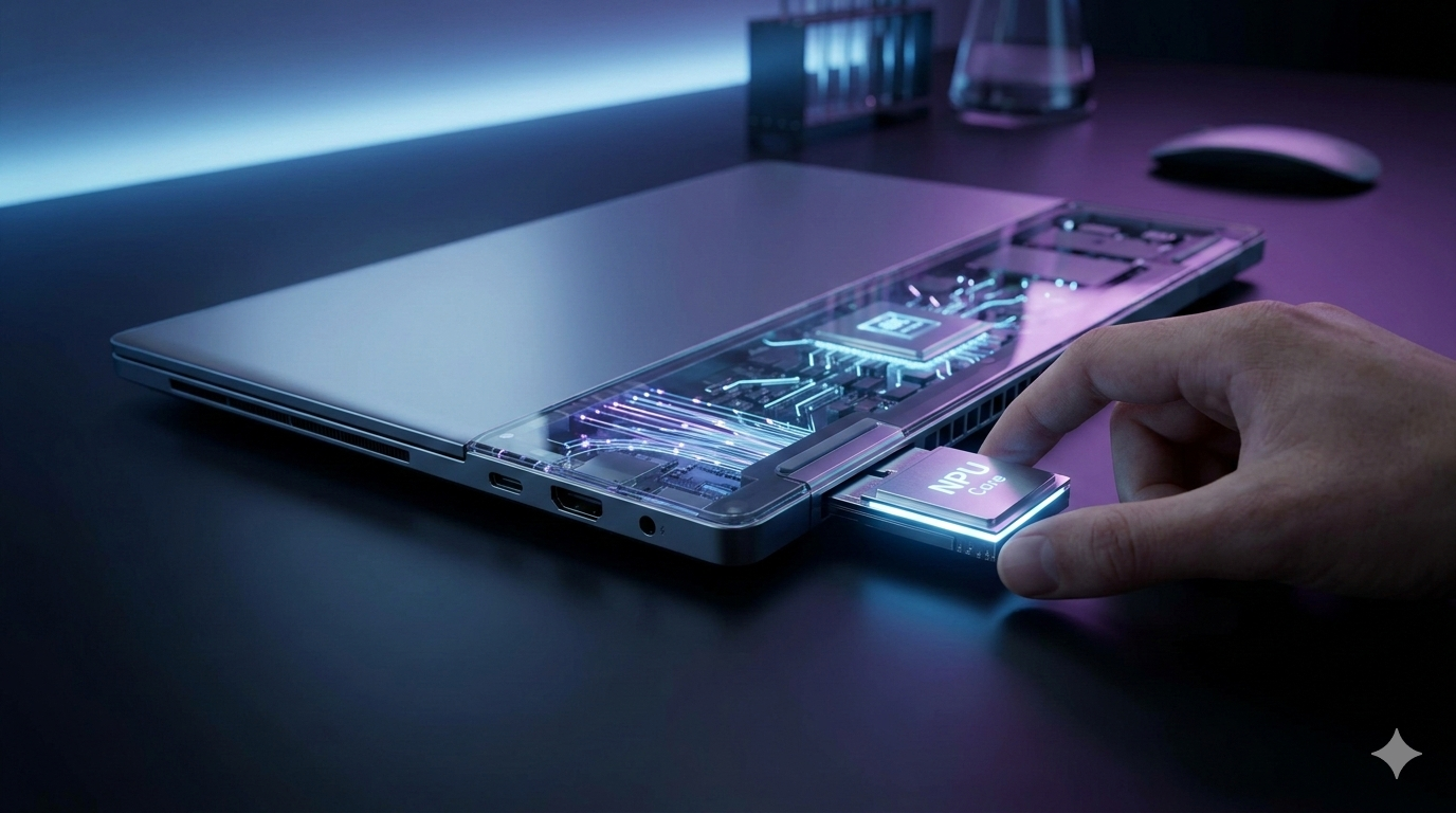 ¿Tu portátil se ha quedado «tonto»? El PC modular que quiere actualizar el cerebro de la IA