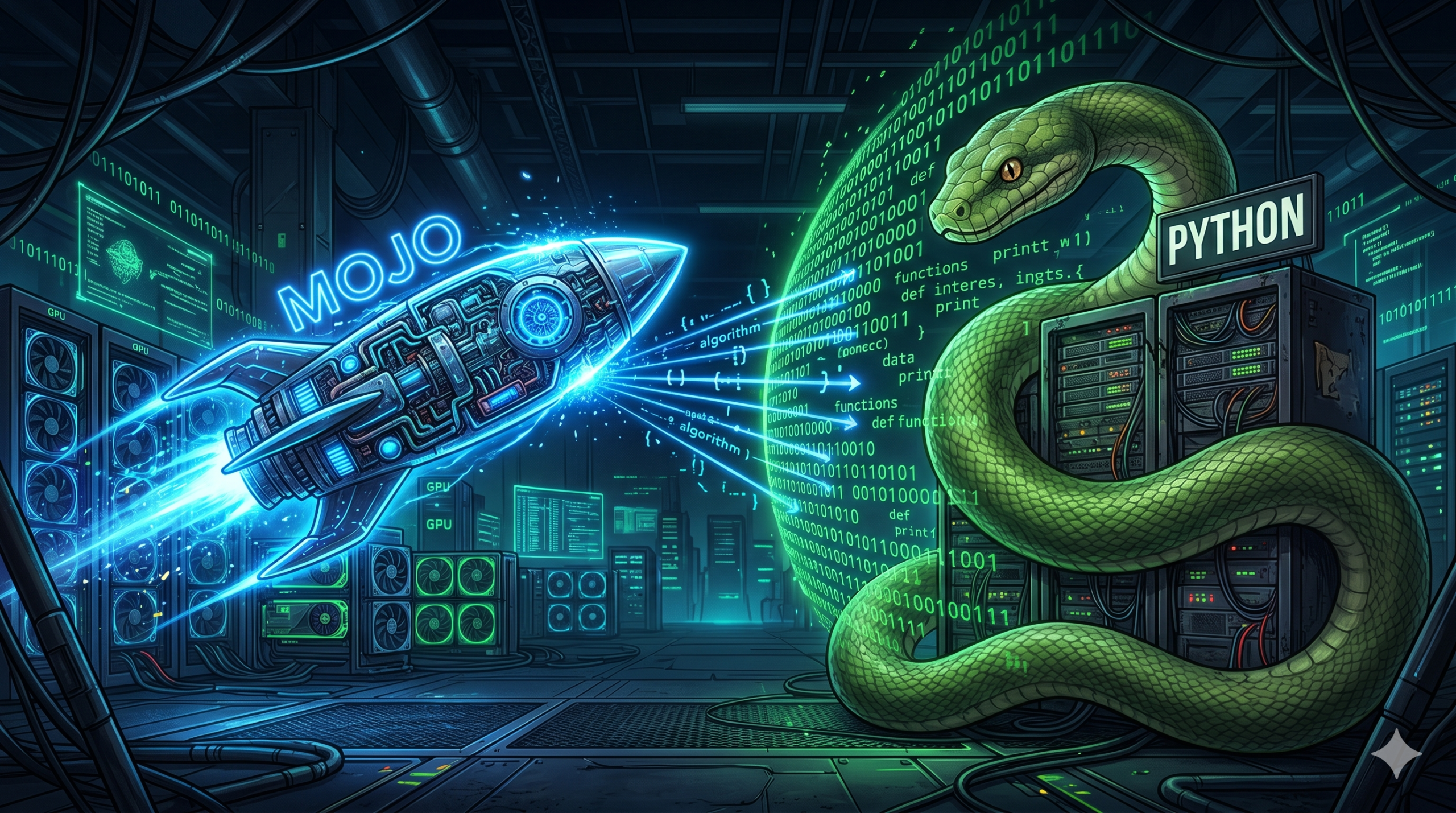¿Es Python demasiado lento para la IA? El nacimiento de un nuevo aspirante