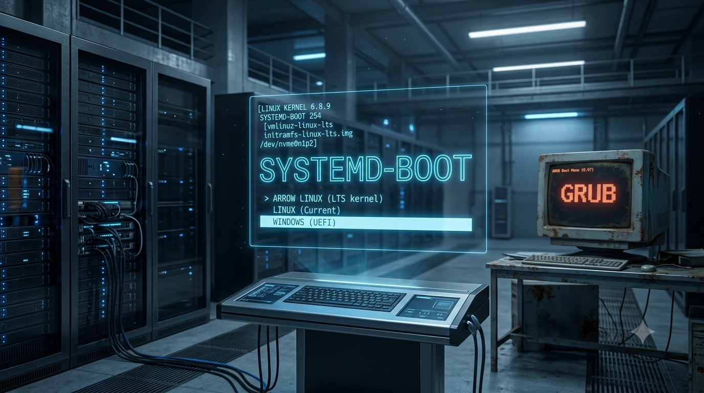 El fin de una era en el arranque de Linux: ¿Por qué GRUB está perdiendo la batalla frente a systemd-boot?