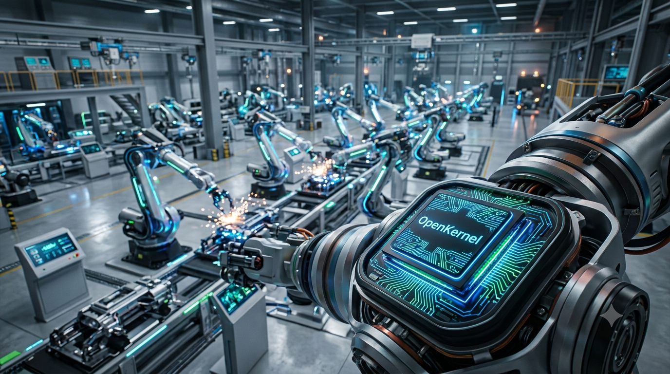 El fin de las fronteras en el IoT: Nace OpenKernel, el Robin Hood de la robótica industrial