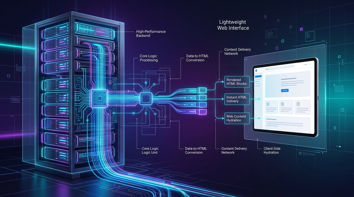 Servidores y backend impulsados por Server-Side Rendering (SSR) dinámico: el retorno al servidor que tu arquitectura necesitaba